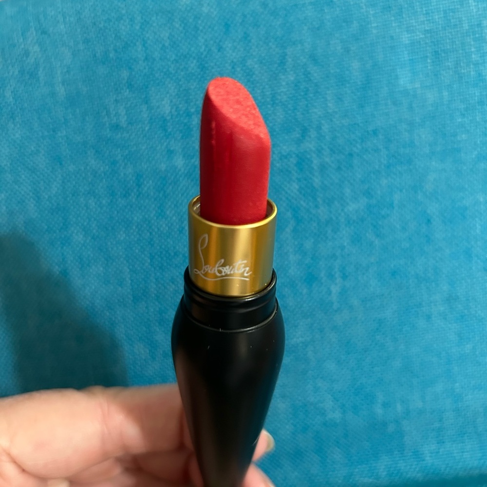 Louboutin Red lipstick